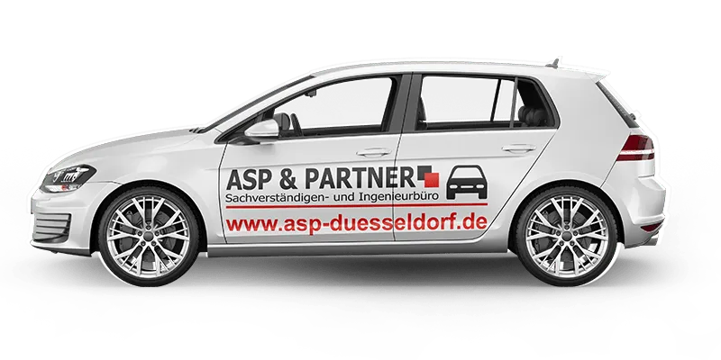 Einsatzfahrzeug von ASP & Partner